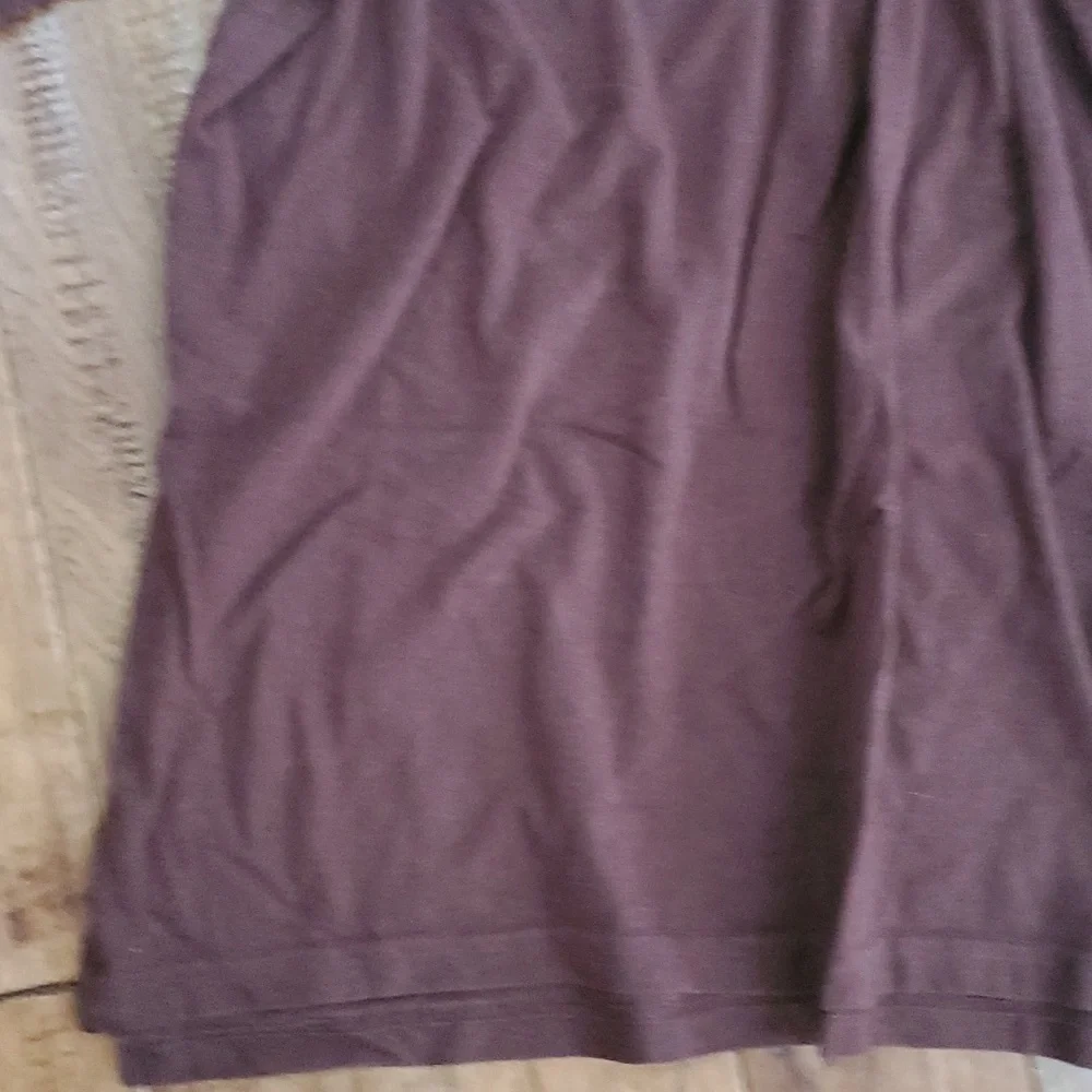 Kuhl Brown 1/4 button polo shirt
